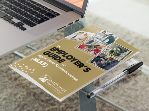 HLA employer brochure mockup