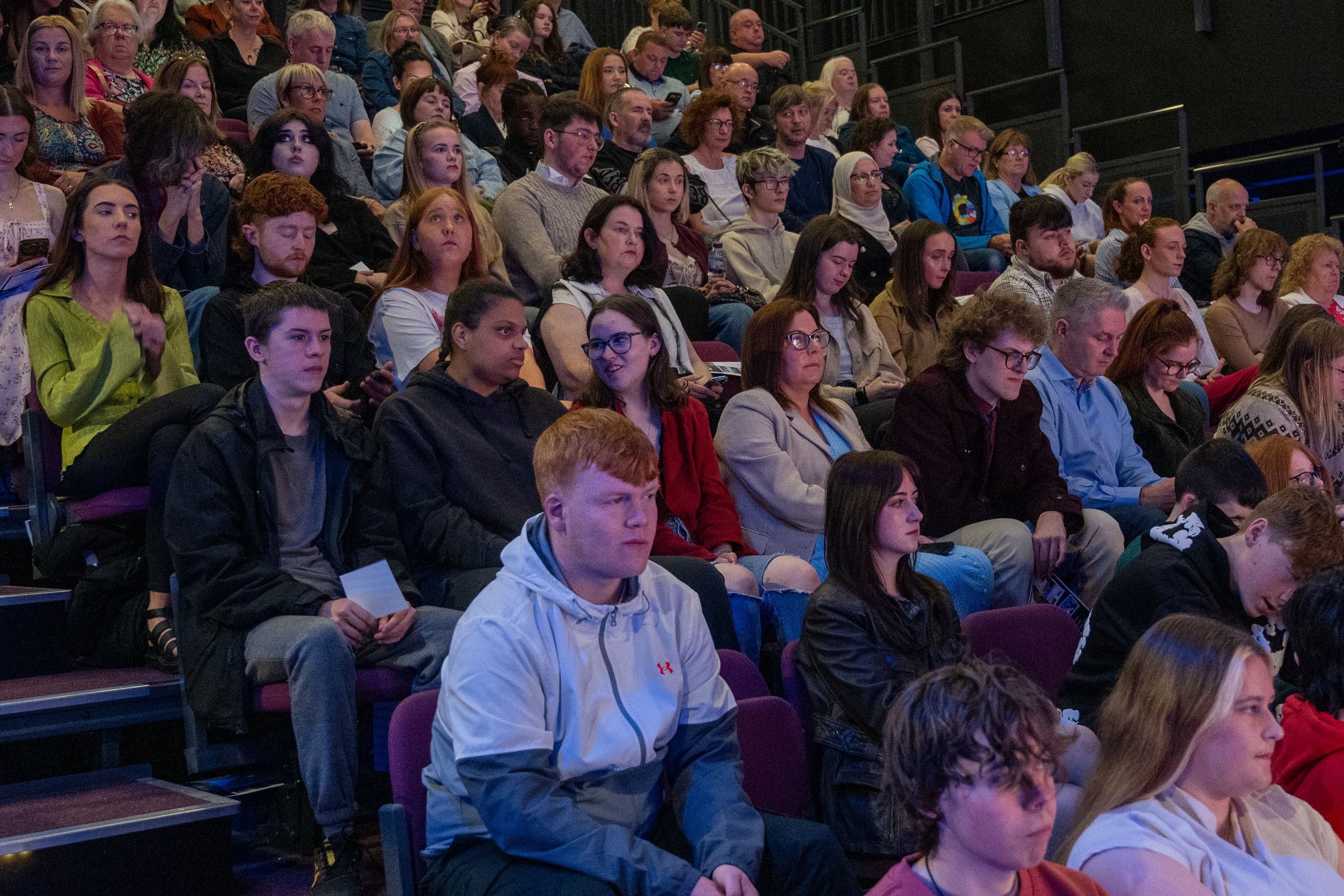 A section of the audience at the celebration event