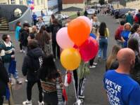 Freshers Day outside Strand Road campus