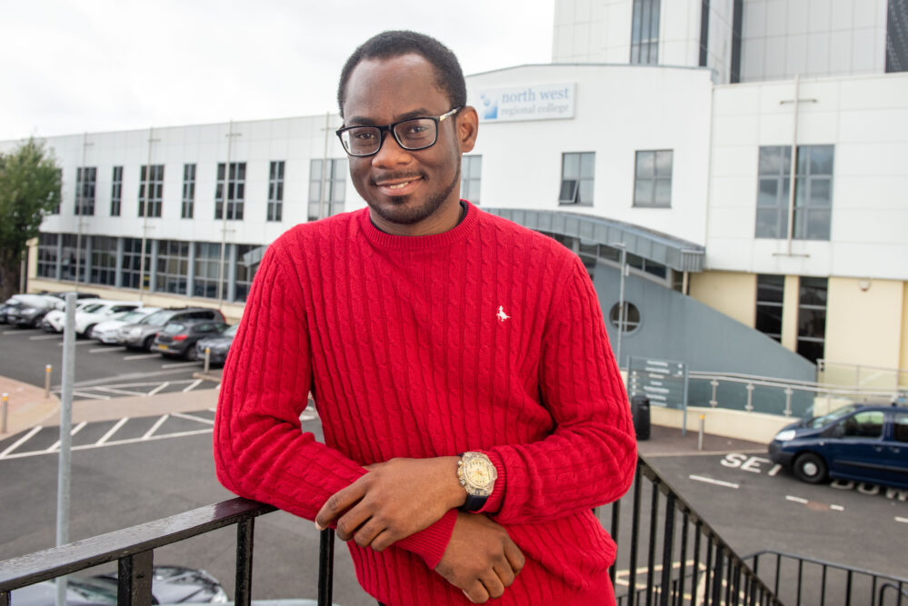 Chukwuka Frank Nwanonenyi pictured outside Strand Road campus