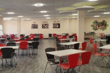 Strand Road campus canteen