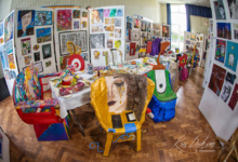 The artists banquet installation 2015 Design Crafts Year 1 Limavady Campus