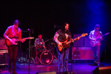 Music students perform on stage in the Foyle Theatre