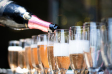 Champaign at Graduation