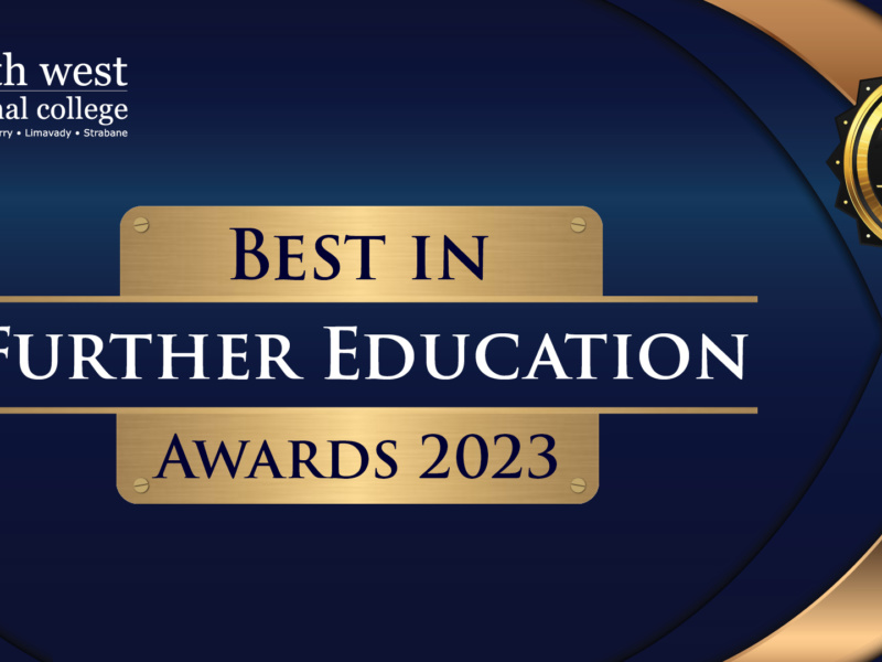 North West Regional College Best in Further Education Awards 2023