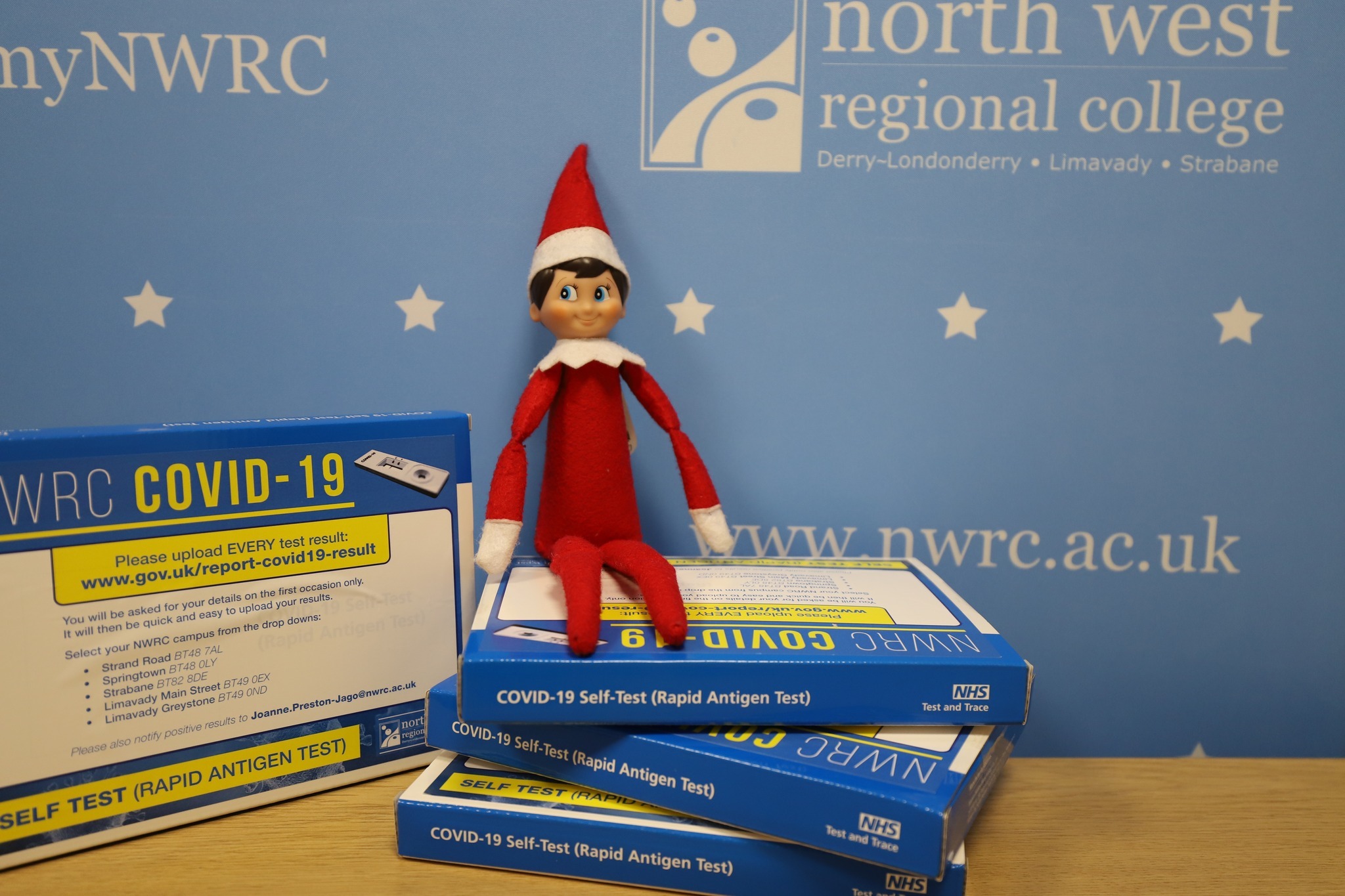 Collect your LFT kits North West Regional College