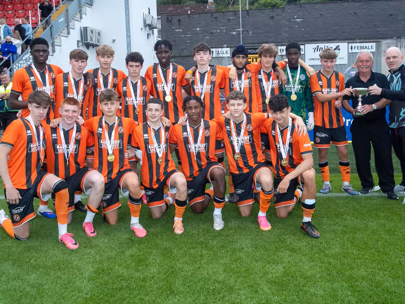Dundee utd Under 16 winners 1
