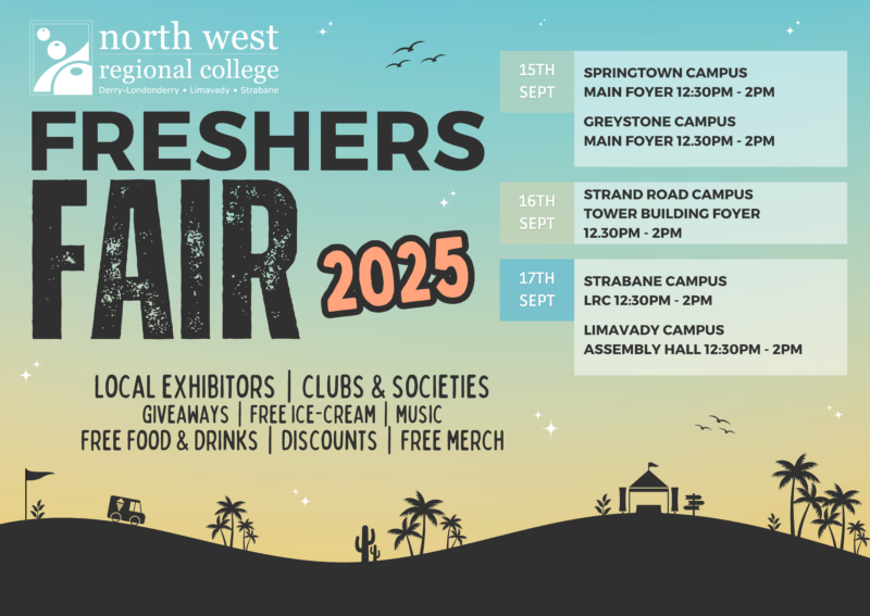 Freshers Fair 2025 Graphic 002