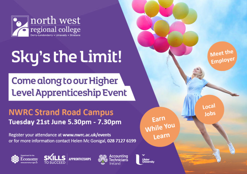 Higher Level Apprenticeship event graphic