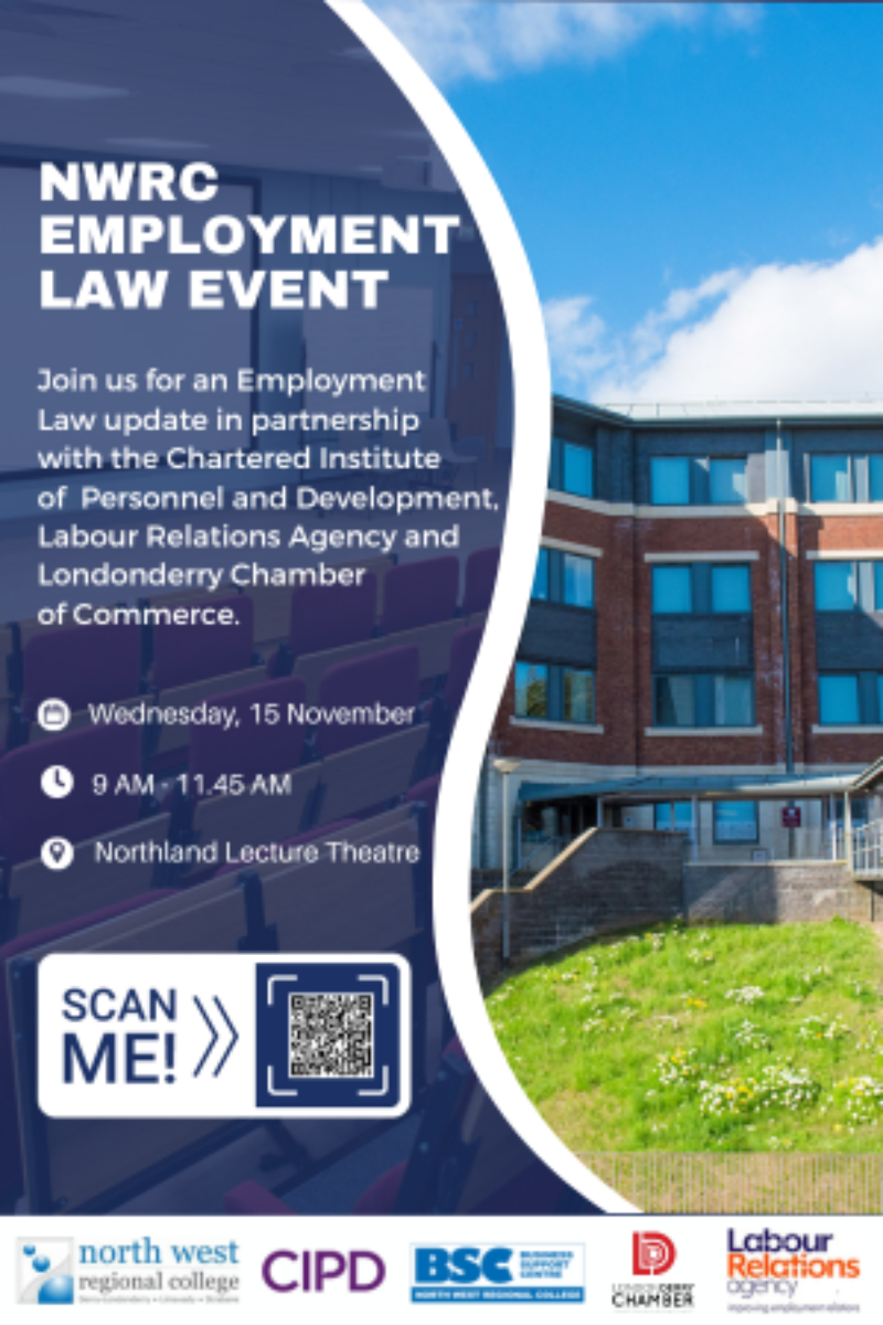 NWRC Employment Law event graphic for Ticket Source