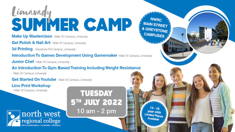 NWRC Limavady Summer Camp Twitter