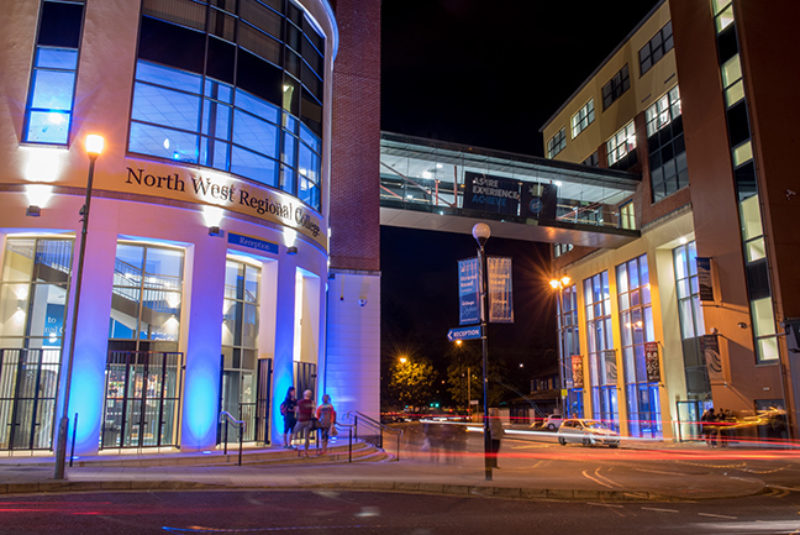 Exterior of NWRC Campus in Londonderry/Derry