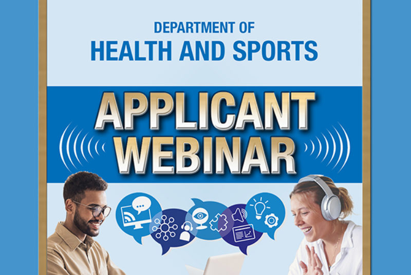 WEB webinar Health Sports