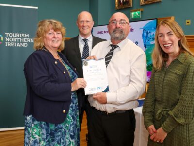 Plumbridge man graduates from Tourism NI-funded course as tour guide for the deaf community