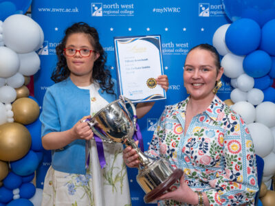 Special Recognition for Tiffany and Charlotte at NWRC Limavady Awards