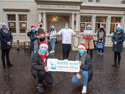 NWRC students bring Christmas cheer to Brooklands residents