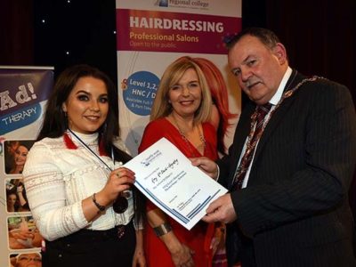 NWRC students exhibit talent at Bohemian Hair Showcase