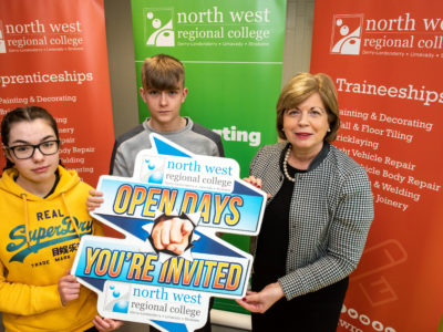 Register for North West Regional College’s Open Day and you could win an IPAD