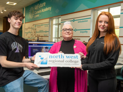 NWRC computing graduate follows big sister’s lead with a £22,000 All Ireland Scholarship