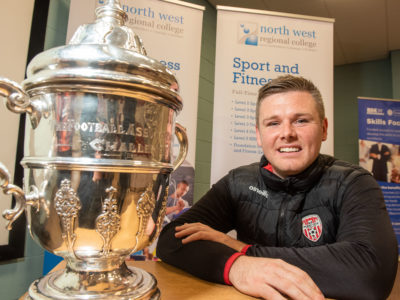 Meet former NWRC student and now Derry City F.C. first team coach Conor Loughrey