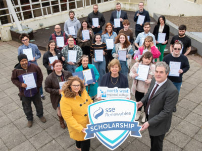 24 NWRC students awarded SSE Renewables Scholarships