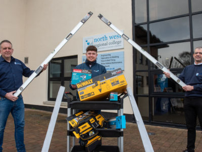 £2k of tools help student Brendan on road to Shanghai