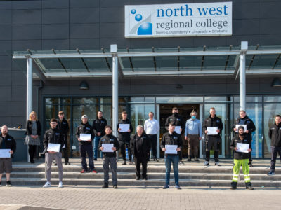 12 Apprentice Welders receive job offers after completing Assured Skills Academy