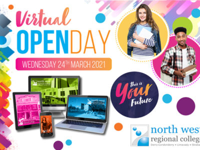NWRC Virtual Open Day takes place on 24 March, 2021