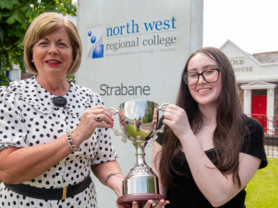 Strabane Health Studies student wins Eileen Cairns scholarship at Best in FE celebrations