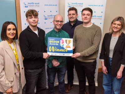 Computing students are pitch perfect after winning NWRC IDEATOR awards