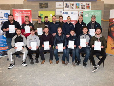 NWRC skilled apprentices awarded qualifications at Greystone Campus