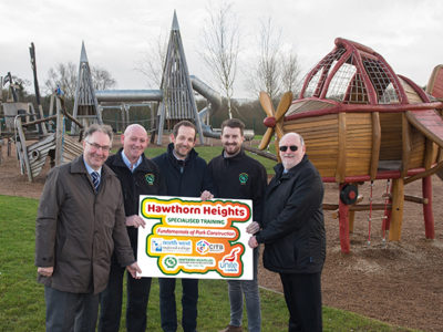 Trainees reach out for new heights through NWRC and Hawthorn Heights construction partnership