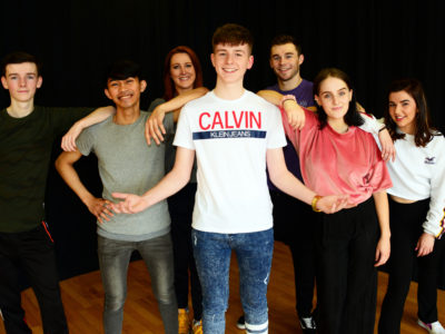 NWRC students Boogie with Beales as YouTuber takes tour across Northern Ireland