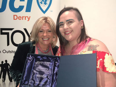 ‘Tuned In’ Aine recognised as outstanding young person