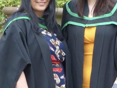 A FIRST FOR NWRC SCIENCE GRADUATE TINA AND HER DAUGHTER BROOKLYN
