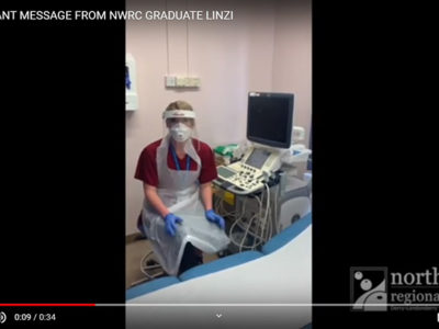 AN IMPORTANT MESSAGE FROM NWRC GRADUATE LINZI